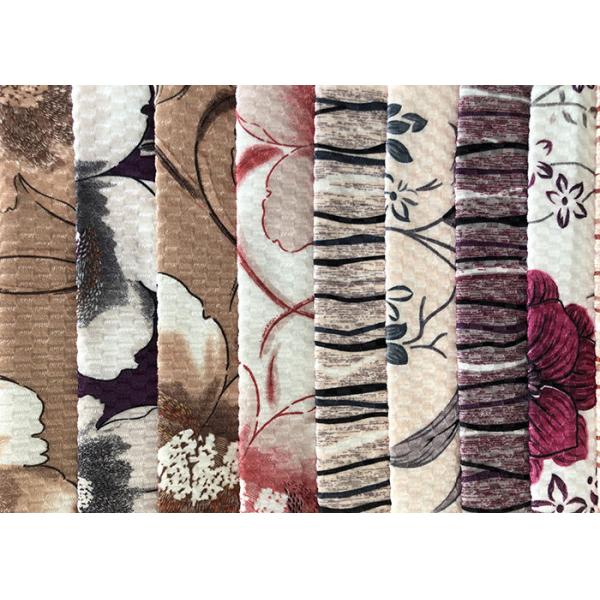 Снуйте вязать ткань драпирования бархата софы 300gsm