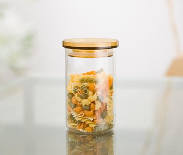 Kitchen Glass Dry Food Storage Containers Food Canisters High Borosilicate Glass
