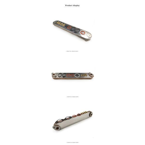 6HK1 Engine Oil Cooler 1-21723066-0 1217230660 121723-0660 For ZX330-3 JS330 SH300-3