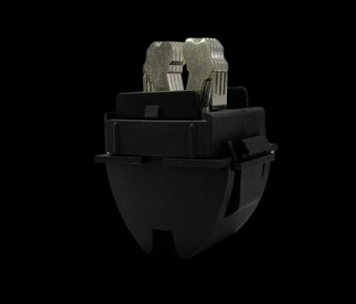 Incoming plug; Black; CXBLOKSET-MX; 3 PCS/package