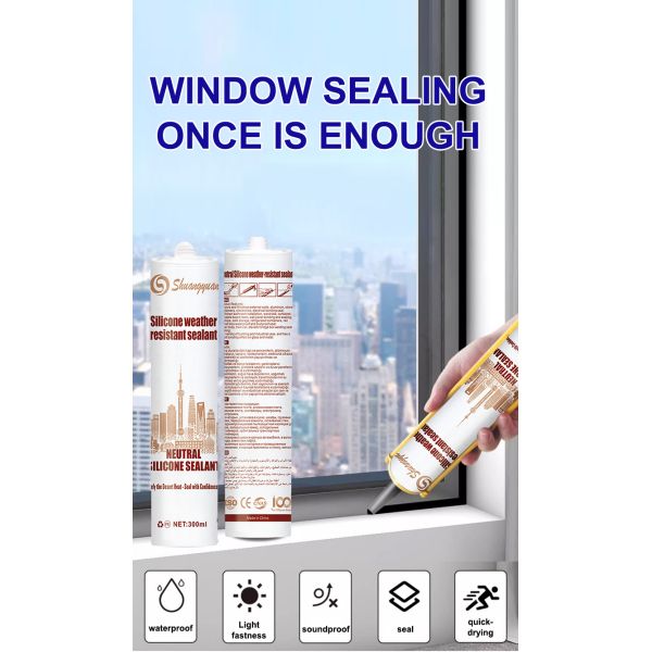 Heavy Duty Neutral Silicone Sealant Engineering Grade For Commercial Construction
