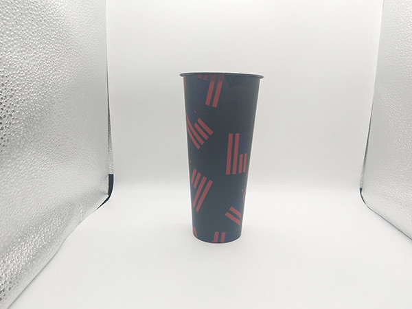 Customized Plastic In Mould Label Cup , Food Grade Plastic Cups