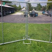 5ft Drive-Thru Plastic Coated Chain Link Fencing Order Station Integration
