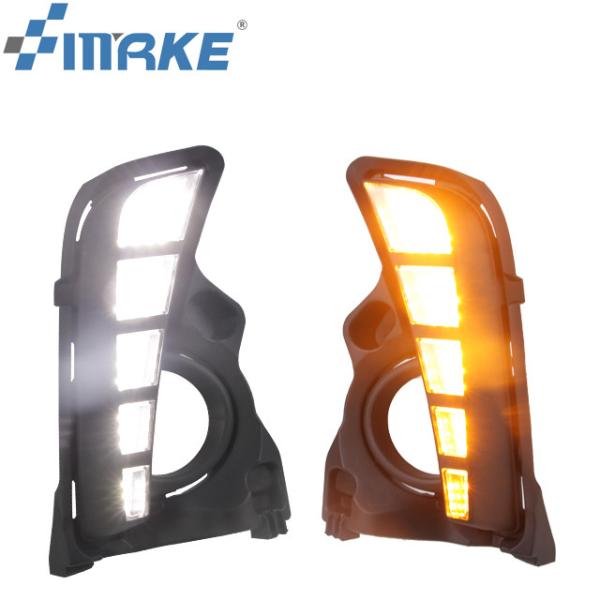 Fog Car Accessories Led Round Led Daytime Running Lights For Toyota Highlander 2018