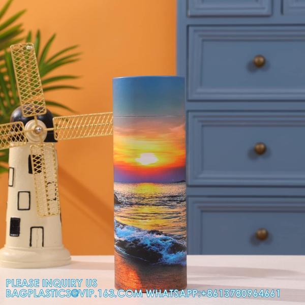 Bio eco-friendly urn for burial scatter urn Ideal for ash scattering ceremonies or burial Eco-friendly Design