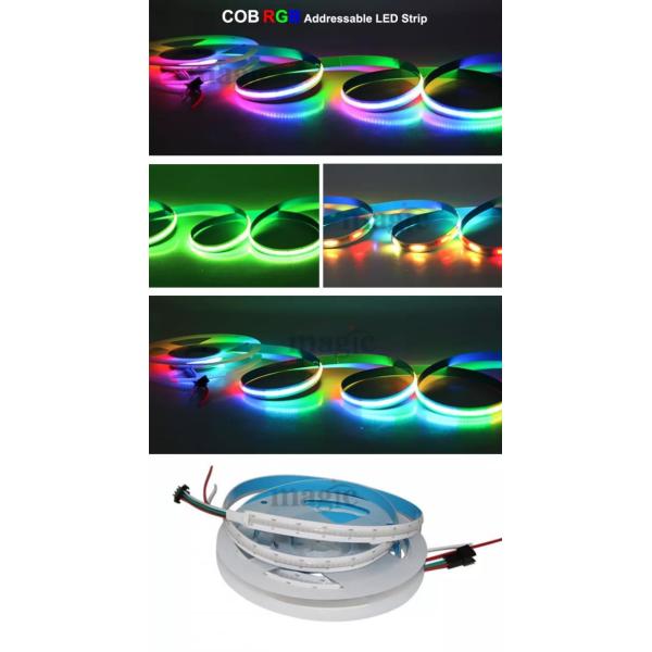 Цифровая 630LED/M PCB RGB светодиодная лента 12V 15W шириной 10 мм Durable
