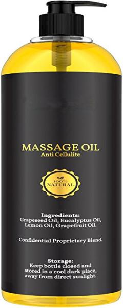 All Natural Ingredients Massage Oil Full Body Lifts Skin Fight Fat Development