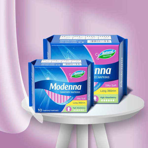 Оптовая цена Ультратонкие хлопчатобумажные гигиенические прокладки всех размеров Lady Pad гигиенические салфетки Производитель