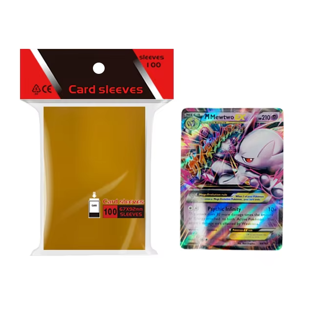 Hot Sale Multiple Color Matte Magic Plastic PP Material  Game Photo Trading Card Protector Card Sleeves