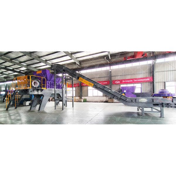 Vehicles Shredder Scrap Metal Processing Plant Automobile Shredding And Separation Machine