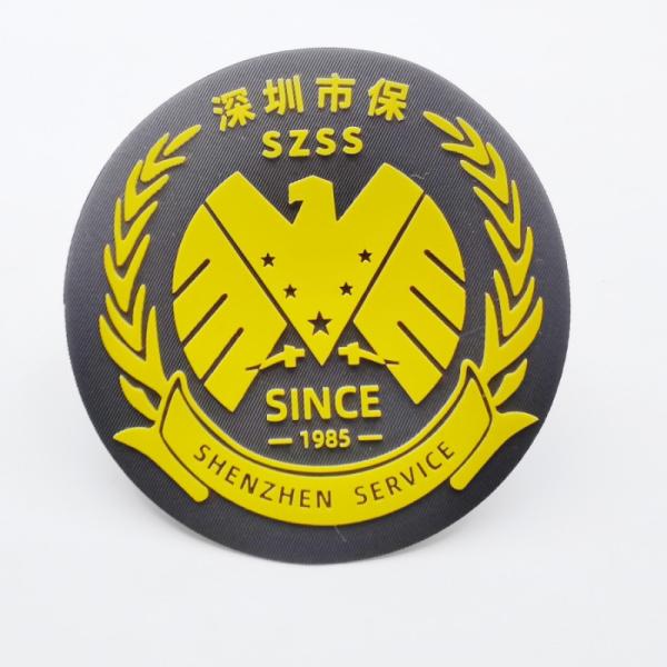 Labels brillants et étiquettes d'habillement de l'impression 3d de transfert de chaleur de silicone faits sur commande