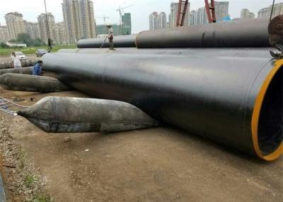 Black Inflatable Natural Rubber Marine Heavy Lifting Airbags