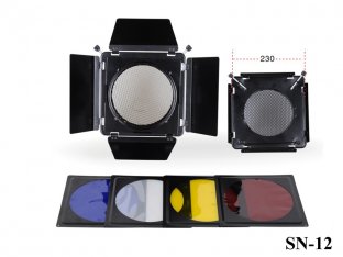 Фотографические наборы фильтра двери амбара аксессуаров освещения