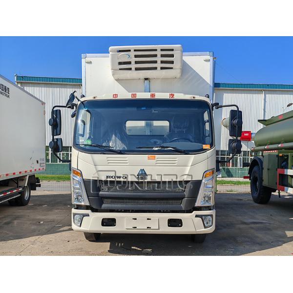 Nouveau camion réfrigérateur HOWO 4x2 camion de nourriture légère camions réfrigérateurs