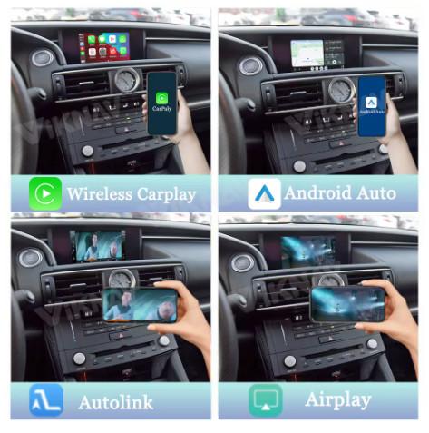 Viknav Replacement Auto Parts Interface Universal de Controle do Volante Para Lexus RC 2015-2018