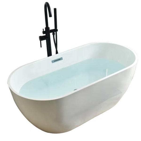 Ванна стока центра OEM овальная акриловая Freestanding для небольших Bathrooms