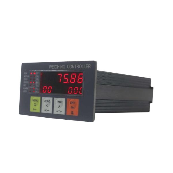 Red LED Digital Scale Indicator , 4 Material Ration Weight Controller System