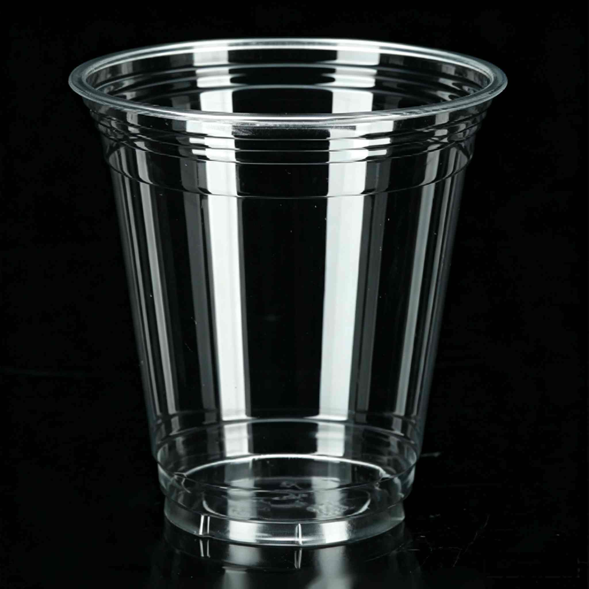 98mm Wide Opening PLA Compostable Cups 12oz 400ml For Custom Drink Packaging