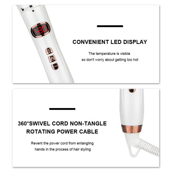 5 в 1 завивая палочке заменимом 49W со шнуром шарнирного соединения 360 градусов