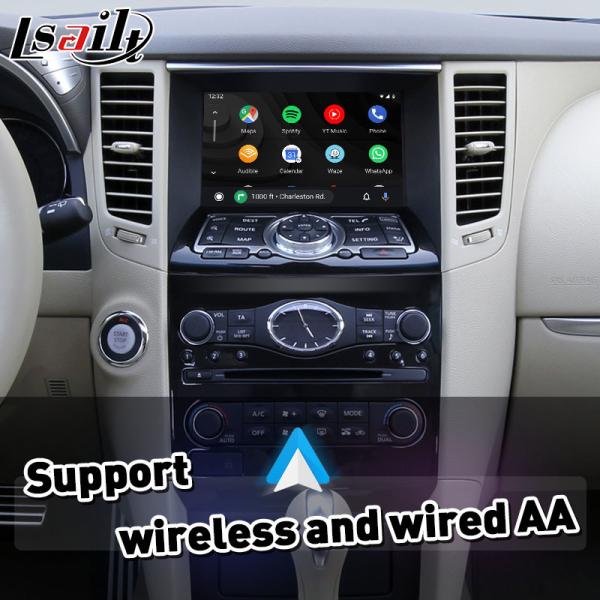 Interface Carplay automatique sans fil Android Lsailt pour Infiniti FX FX30dS FX35 FX37 FX50 2008-2013 année