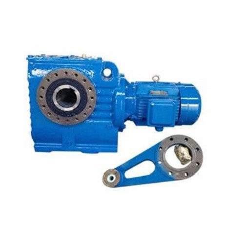 Caja de engranajes helicoidales de la serie S47 con 94% ~ 98% de eficiencia y hierro fundido HT250 de alta resistencia para aplicaciones industriales