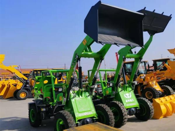 910 compact loader easy operation factory price 0.5ton wheel loader for sale