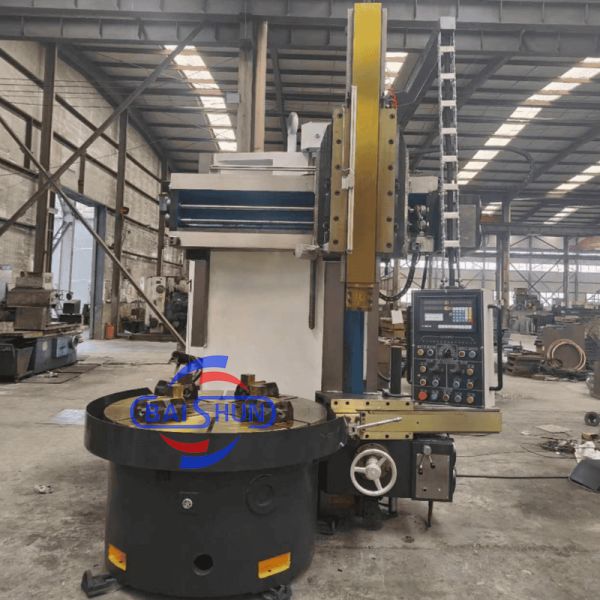 Heavy Duty Vertical Lathe Machine with 1600 mm Max. Turned Length and 5tons Max.load Capacity