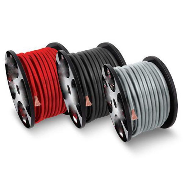 0 Gague Wire Car Audio Battery Cable with Speaker in Any Color Made