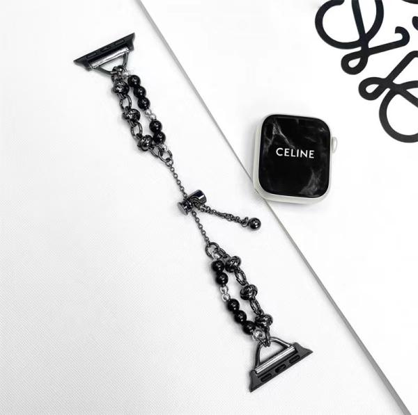 Stainless Steel Metal Bracelet Watch Strap for Apple Watch Band 38 40 41 42 44 45mm