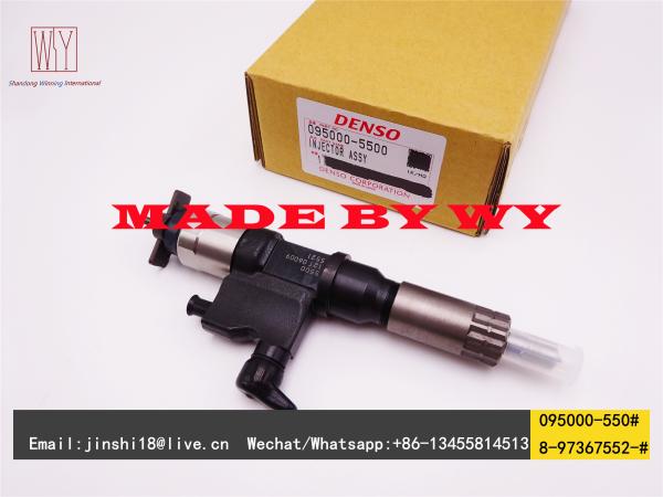 High Quality Fuel Injector 095000-5500 095000-5501 095000-5506 for ISUZU 4HL1 6HL1 8973675526 897367552*