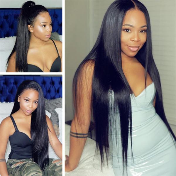 100 Percent Human Hair Lace Front Wigs Straight Human Hair Lace Front Wigs