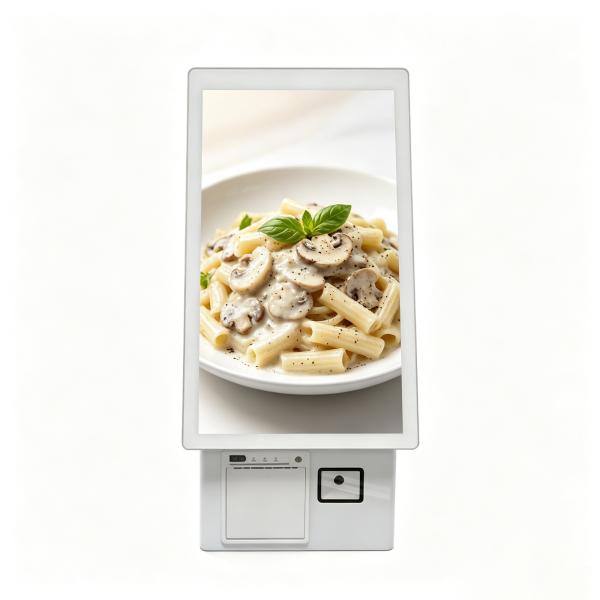 8GB RAM Self Ordering Kiosk with 1920x1080 Resolution and NFC Payment for Retail Advertising