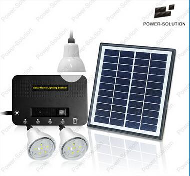 4W Portable Solar Lighting Power System for Rural House MINI Solar power system