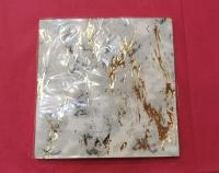 Bebida con monograma los 33*33cm de la servilleta 3ply de la hoja de oro