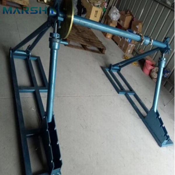 5 Ton Mechanical Jack Cable Drum Stand Elevator for Cable Tools