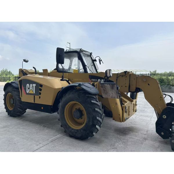 Original Beliguim Used CAT TH414 Telehandler In Excellent Condition / Used Telescopic Forklift