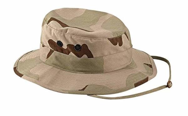 Quick Dry Military Boonie Hat With String , Army Boonie Cap For Outdoor Sports