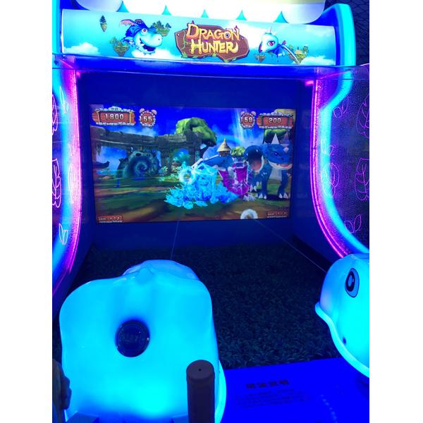 230W Coin Operated Arcade Machines , Electronic 2 Players Dragon Hunter Water Shooting video Game