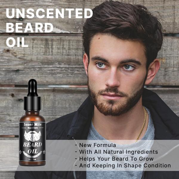 Custom Organic Private Label Mens Beard Care Serum Fast Beard Growth Oil