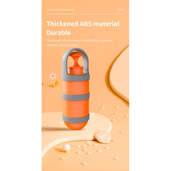 Orange Octopus Poop Scooper With Bag Customized Pooper Scooper Storage