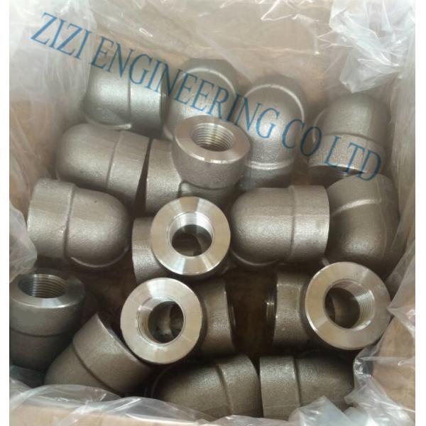 90 Degree Stainless Steel Pipe Fittings Elbow BSPT 4
