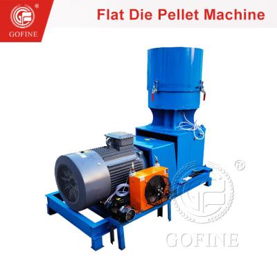 High Working Efficiency Type Organic Fertilizer Flat Die Granulator With 1-2t/H Capacity