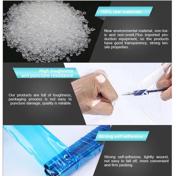 Пластиковый PVC 35mm создавая программу-оболочку фильм собственной личности фильма 180mm OD слипчивый прозрачный