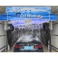 Équipement de lavage de voiture sans contact à bras unique avec 6 sèche-linge et 8m Lx5mm Rail Size