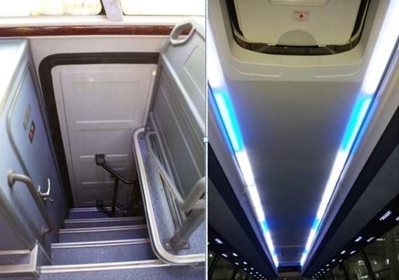 61 Seats Custom Tour Bus , Luxury Long Distance Buses For Passenger Tour