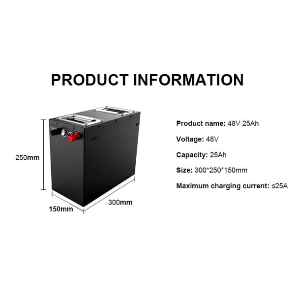 ПОРТАБЛИЧЕСКИЙ ВНДЕЖНЫЙ СОХРАНИТЕЛЬНЫЙ НАРИЖЫ ЛИТИЙСКИЙ БАТЕРИЯ 48В 25АХ 26650 ЛИТИЙСКИЙ ЖЕРНОФОСФАТНЫЙ БАТЕРИЯ ПАК