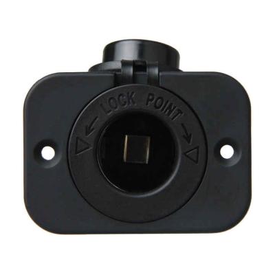 Durable Compact 12-24V Cigarette Lighter Car Socket High Power Output