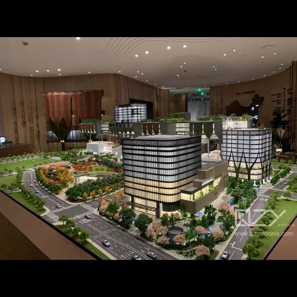 Экран миниатюр - Земля Нового Света - 1/125 Нинбо К11 - Модель торгового центра