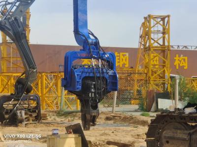 VIBRA PCF-350 Series Pile Driver Excavator Mounted Hydraulic Vibro Hammer