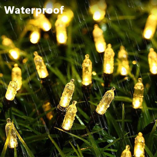 Christmas Lights Indoor Outdoor Mini Halloween String Light 120V Certified Green Wire Lights for Xmas Tree Patio Holiday